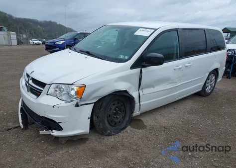 2017 Dodge Grand Caravan Se from USA, damaged, VIN 2C4RDGBG0HR819140